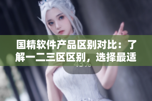 国精软件产品区别对比：了解一二三区区别，选择最适合您的软件