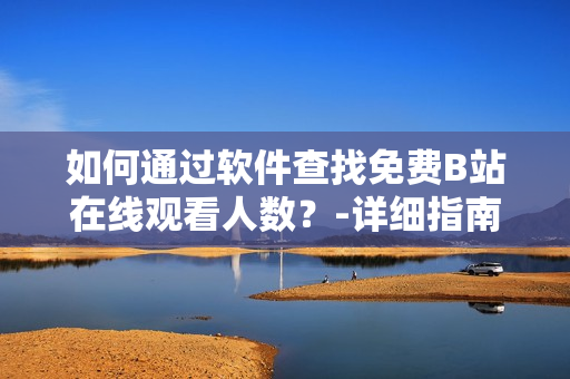 如何通过软件查找免费B站在线观看人数？-详细指南