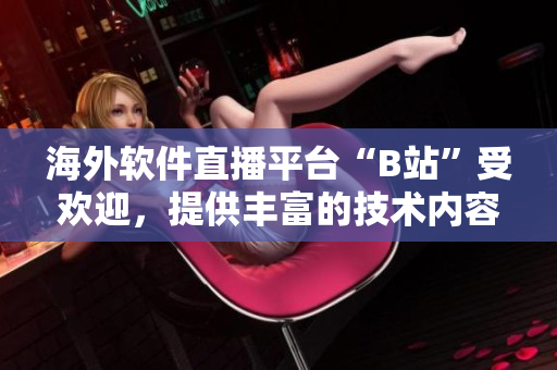 海外软件直播平台“B站”受欢迎，提供丰富的技术内容及直播节目