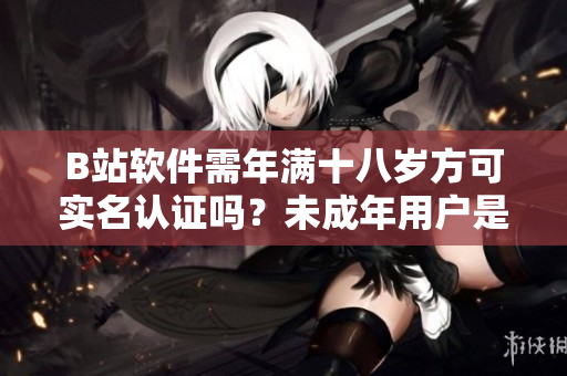B站软件需年满十八岁方可实名认证吗？未成年用户是否有认证途径？