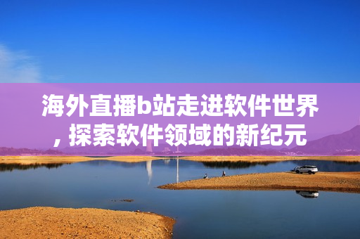 海外直播b站走进软件世界, 探索软件领域的新纪元