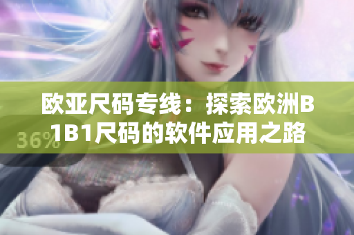 欧亚尺码专线：探索欧洲B1B1尺码的软件应用之路