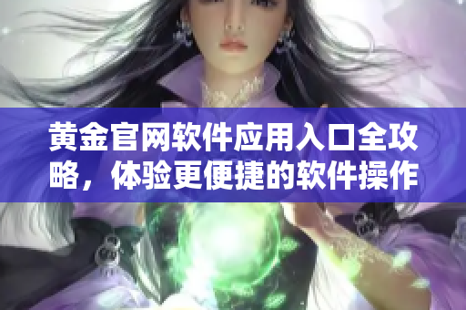 黄金官网软件应用入口全攻略，体验更便捷的软件操作及服务