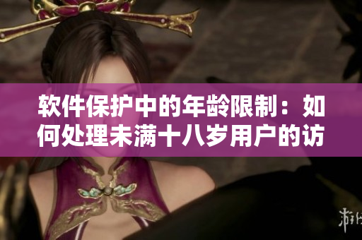 软件保护中的年龄限制：如何处理未满十八岁用户的访问问题？