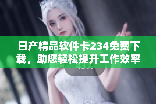 日产精品软件卡234免费下载，助您轻松提升工作效率