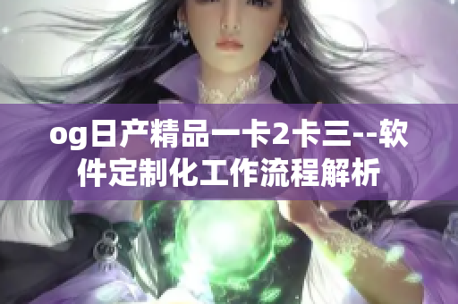 og日产精品一卡2卡三--软件定制化工作流程解析