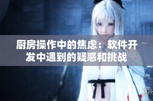 厨房操作中的焦虑：软件开发中遇到的疑惑和挑战