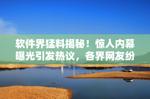软件界猛料揭秘！惊人内幕曝光引发热议，各界网友纷纷围观！