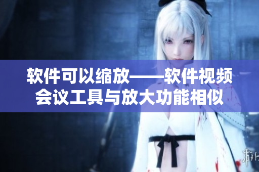软件可以缩放——软件视频会议工具与放大功能相似