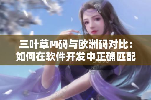 三叶草M码与欧洲码对比：如何在软件开发中正确匹配尺码？