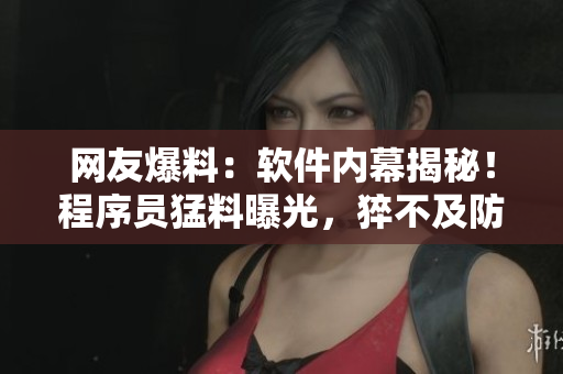 网友爆料：软件内幕揭秘！程序员猛料曝光，猝不及防！