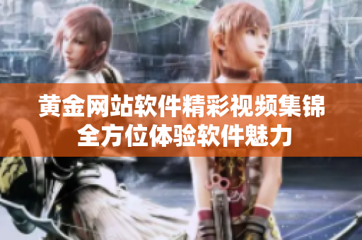 黄金网站软件精彩视频集锦 全方位体验软件魅力
