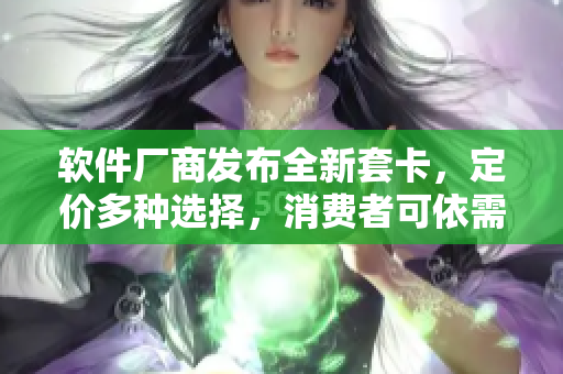 软件厂商发布全新套卡，定价多种选择，消费者可依需求购买