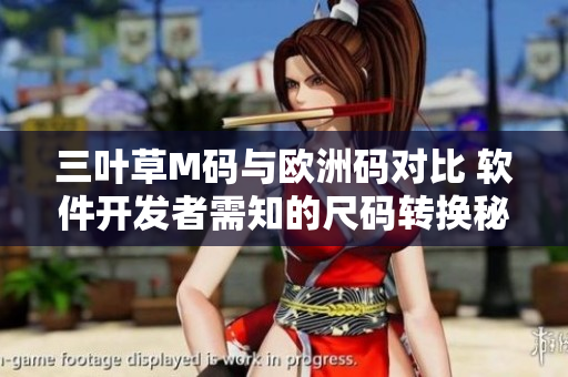 三叶草M码与欧洲码对比 软件开发者需知的尺码转换秘籍