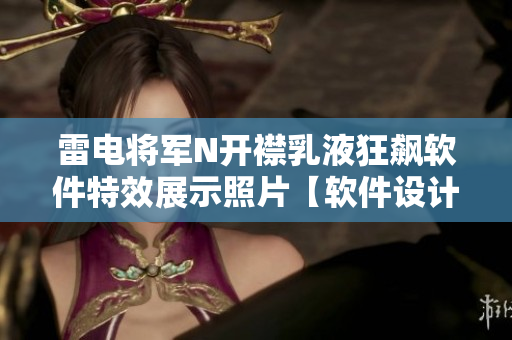 雷电将军N开襟乳液狂飙软件特效展示照片【软件设计】