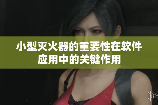 小型灭火器的重要性在软件应用中的关键作用