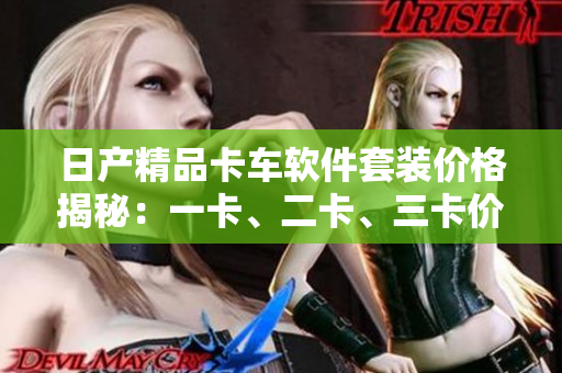 日产精品卡车软件套装价格揭秘：一卡、二卡、三卡价格对比详解