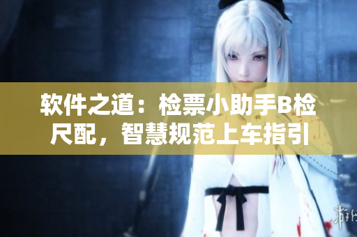 软件之道：检票小助手B检尺配，智慧规范上车指引