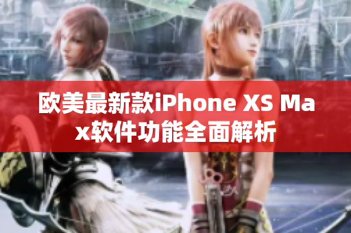 欧美最新款iPhone XS Max软件功能全面解析