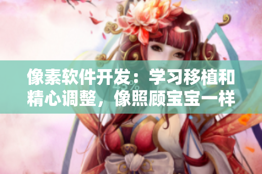 像素软件开发：学习移植和精心调整，像照顾宝宝一样细致呵护