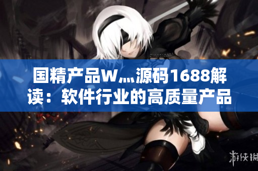 国精产品W灬源码1688解读：软件行业的高质量产品如何赢得市场？