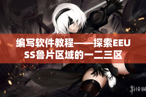 编写软件教程——探索EEUSS鲁片区域的一二三区