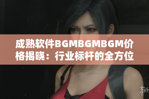 成熟软件BGMBGMBGM价格揭晓：行业标杆的全方位解决方案！