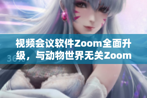 视频会议软件Zoom全面升级，与动物世界无关Zoom重新定义沟通工具