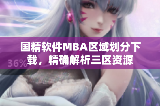 国精软件MBA区域划分下载，精确解析三区资源