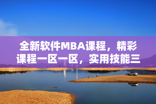 全新软件MBA课程，精彩课程一区一区，实用技能三区下载