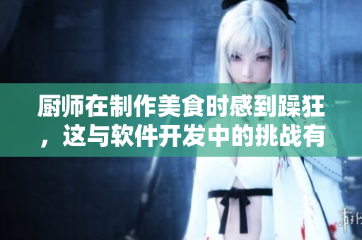 厨师在制作美食时感到躁狂，这与软件开发中的挑战有何异同？