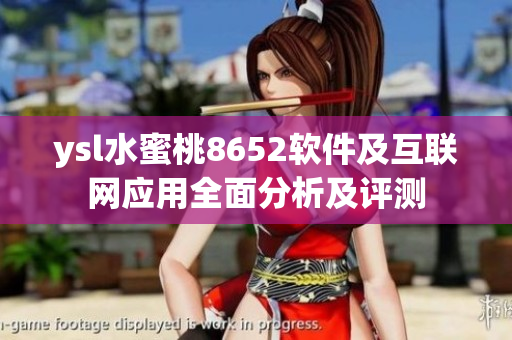 ysl水蜜桃8652软件及互联网应用全面分析及评测