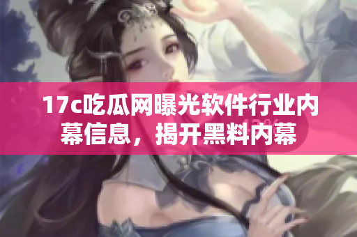 17c吃瓜网曝光软件行业内幕信息，揭开黑料内幕