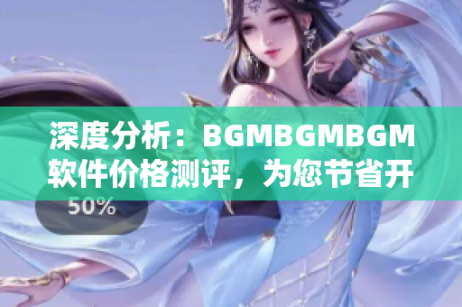 深度分析：BGMBGMBGM软件价格测评，为您节省开支同时提高工作效率