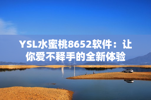 YSL水蜜桃8652软件：让你爱不释手的全新体验