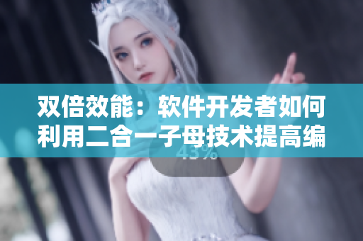 双倍效能：软件开发者如何利用二合一子母技术提高编码速度与代码质量