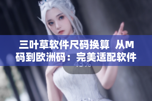 三叶草软件尺码换算  从M码到欧洲码：完美适配软件开发人员