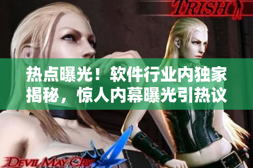 热点曝光！软件行业内独家揭秘，惊人内幕曝光引热议，细节惊心！