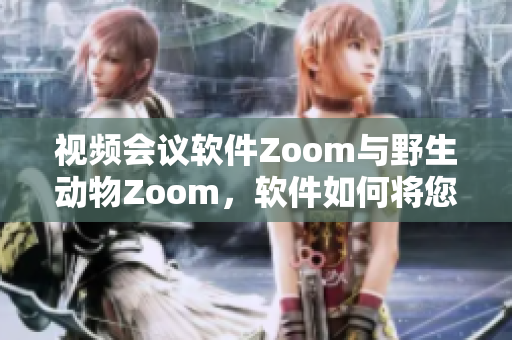 视频会议软件Zoom与野生动物Zoom，软件如何将您连接至遥远之处。
