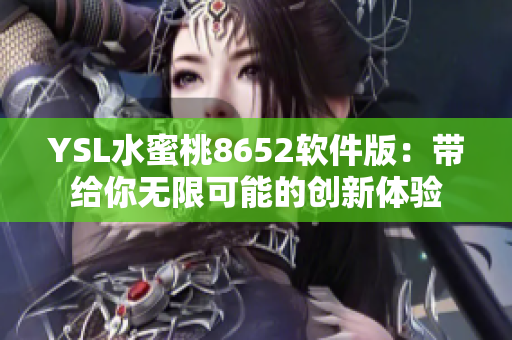 YSL水蜜桃8652软件版：带给你无限可能的创新体验