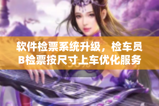 软件检票系统升级，检车员B检票按尺寸上车优化服务