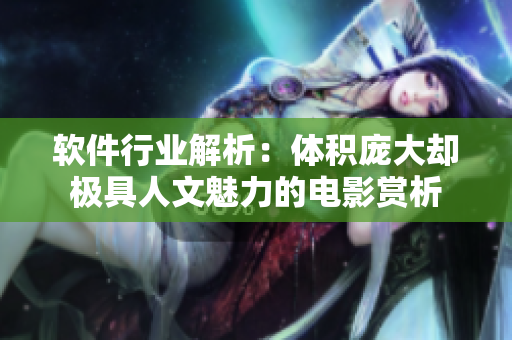软件行业解析：体积庞大却极具人文魅力的电影赏析