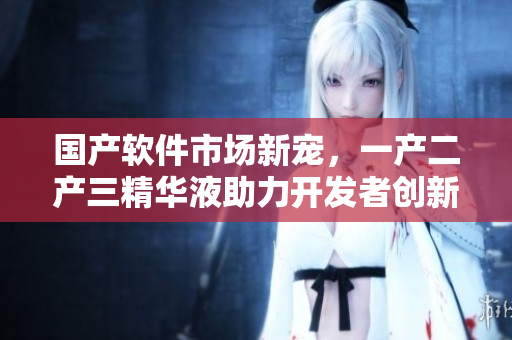 国产软件市场新宠，一产二产三精华液助力开发者创新