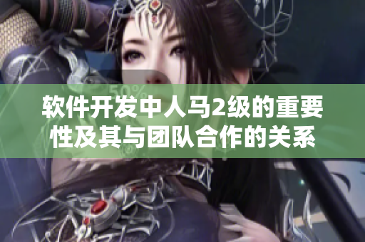 软件开发中人马2级的重要性及其与团队合作的关系