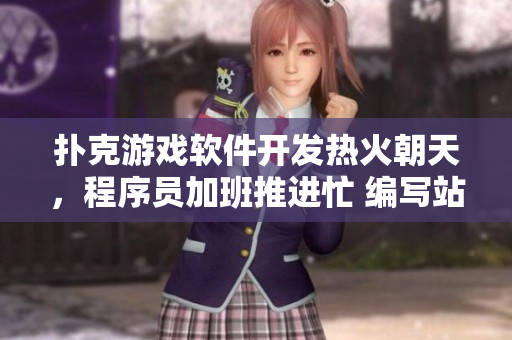 扑克游戏软件开发热火朝天，程序员加班推进忙 编写站点文章助推项目提速