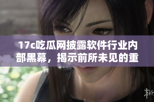 17c吃瓜网披露软件行业内部黑幕，揭示前所未见的重磅内幕