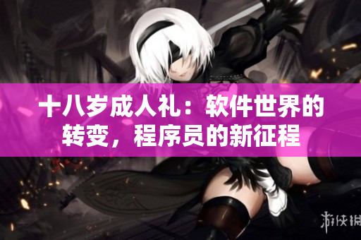 十八岁成人礼：软件世界的转变，程序员的新征程