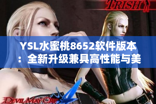 YSL水蜜桃8652软件版本：全新升级兼具高性能与美感