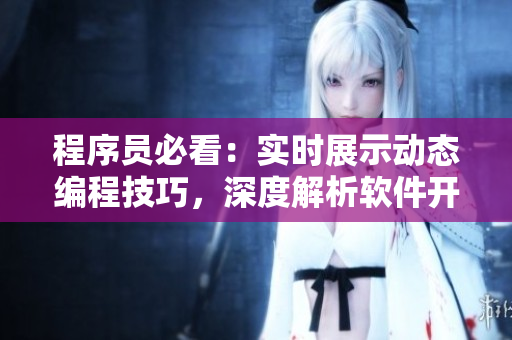 程序员必看：实时展示动态编程技巧，深度解析软件开发流程