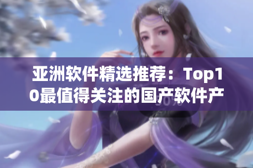 亚洲软件精选推荐：Top10最值得关注的国产软件产品